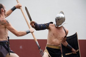 gladiator fight